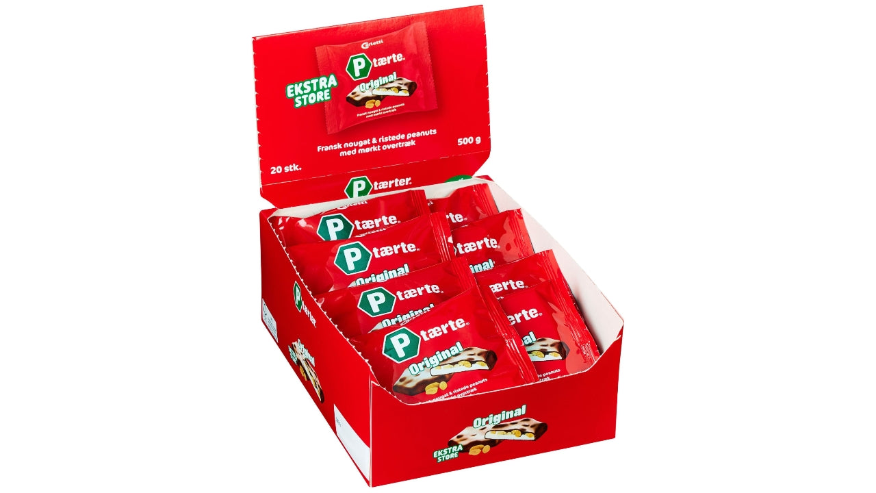 Carletti P-tærter indpakket 20x25g