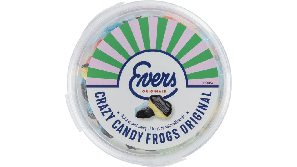 Evers crazy candy frogs 600g