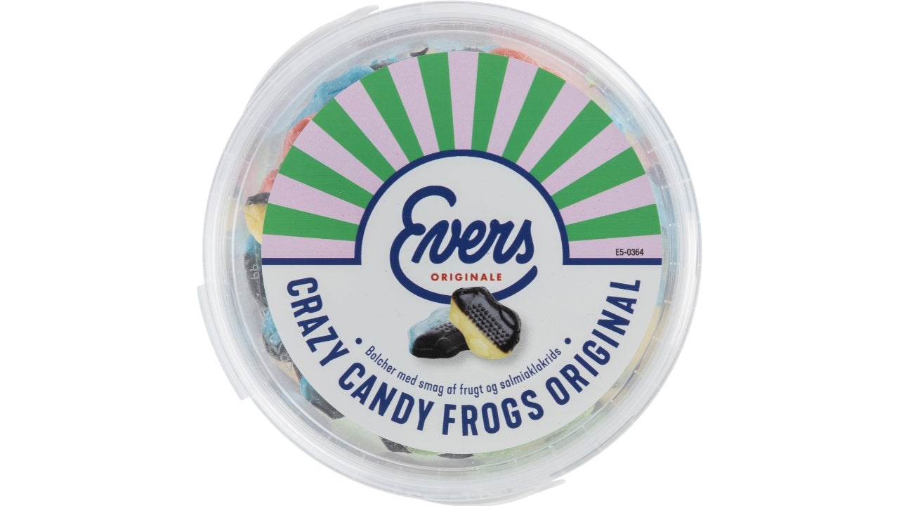 Evers crazy candy frogs 600g