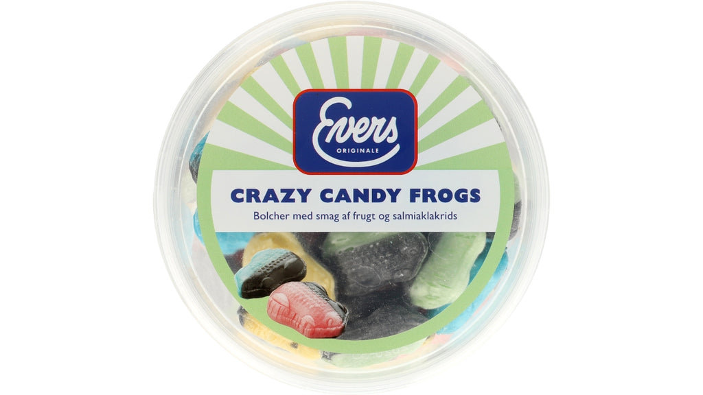 Evers crazy candy frogs 600g
