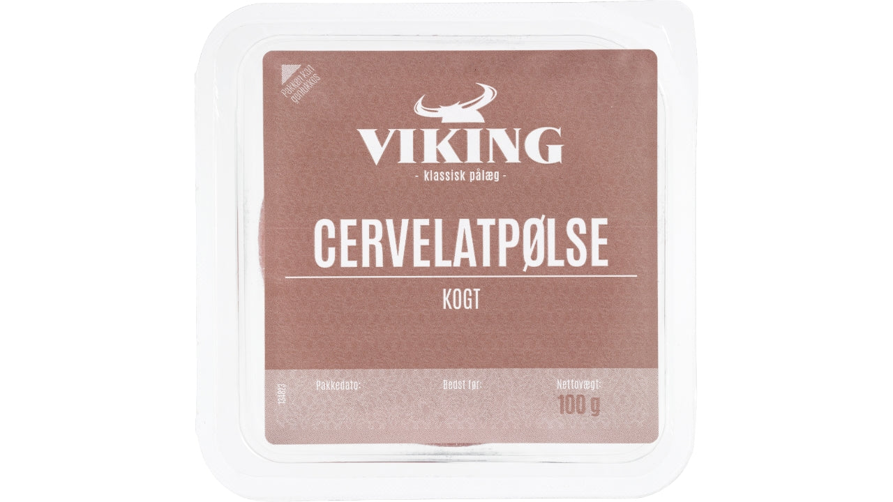 Cervelatpølse i skiver 100g
