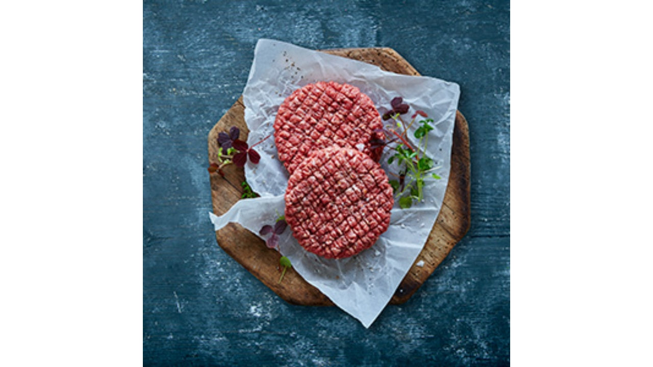 Burgerbøf dry age 25x200g ø140mm