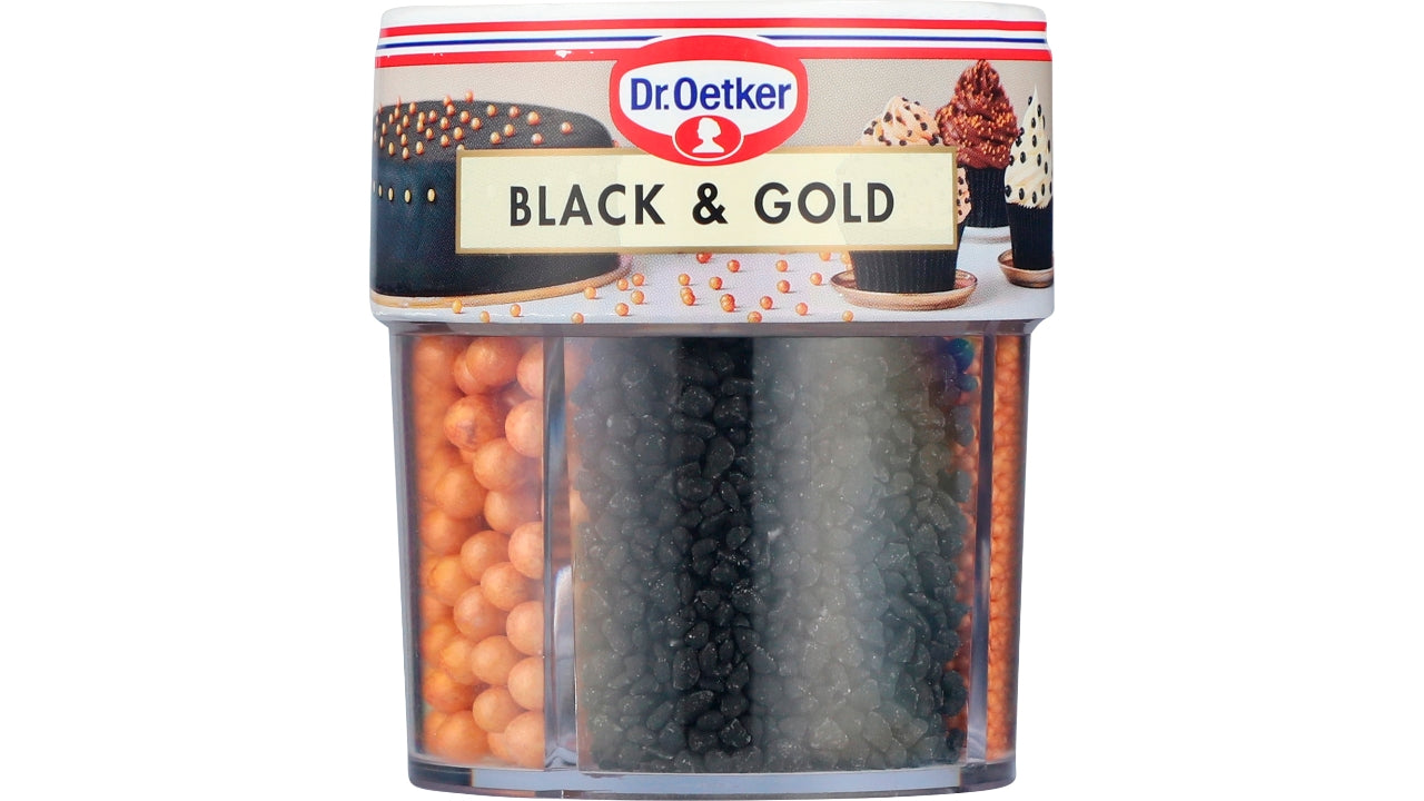 Krymmel sort og guld 78g