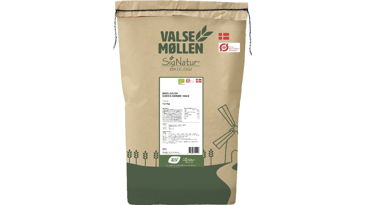 Øko Surdejsbrød 100/0 12,5kg