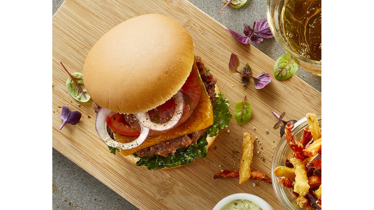 Burgerbolle 90mm luksus 72x45g