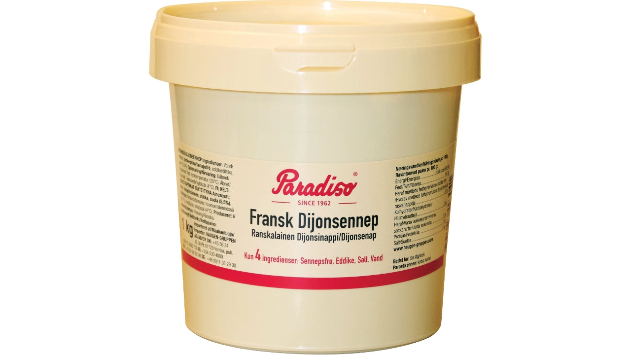 Dijon sennep 1kg