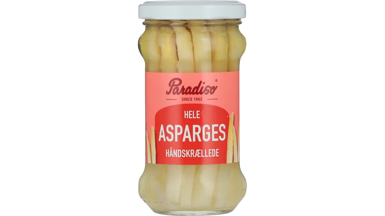 Kongeasparges hvid 11cm 180g