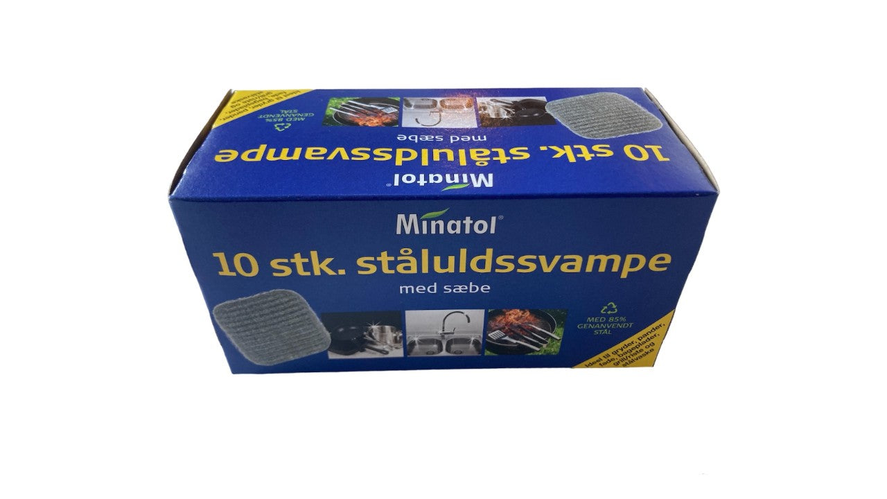 Ståluldssvampe 10stk