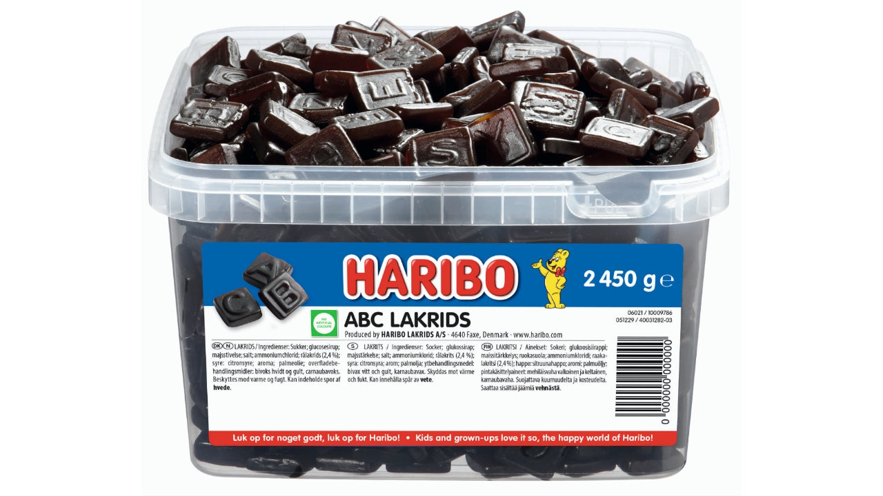 ABC-lakrids 2,45kg