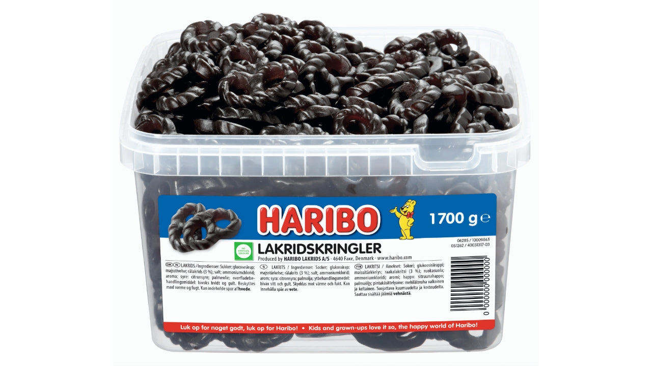 Lakridskringler 1,7kg