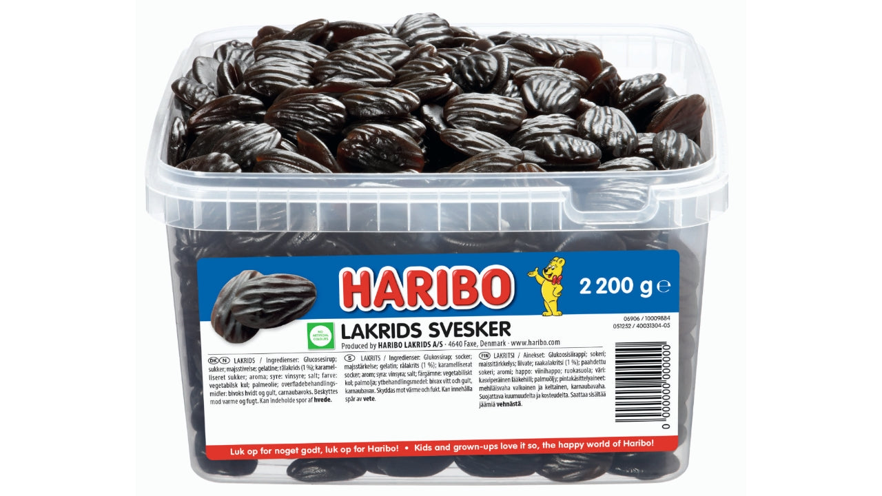 Lakrids Svesker 2,2kg