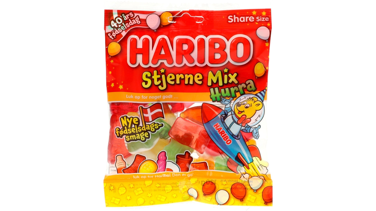 Stjerne mix hurra 120g