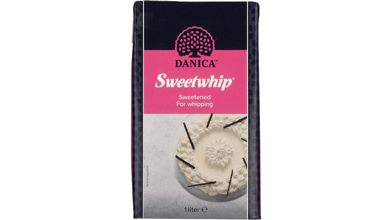Sweet whip med sukker 1L