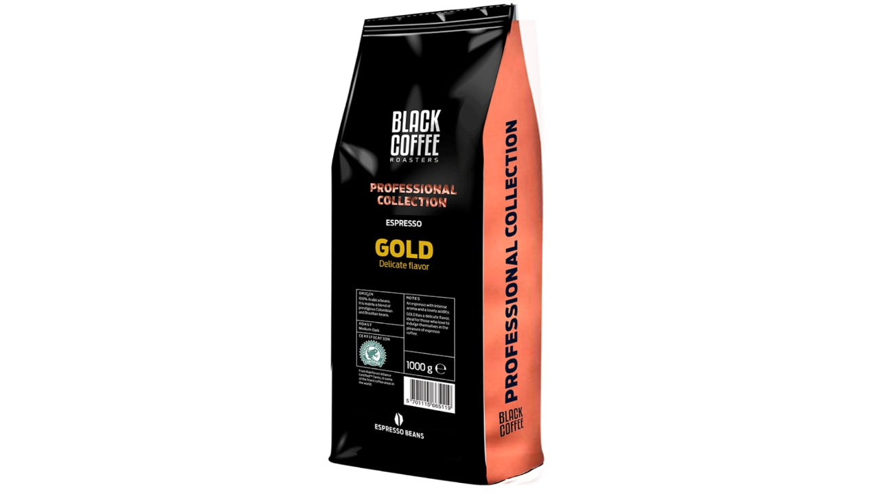 Kaffe Gold espresso helbønner 1kg