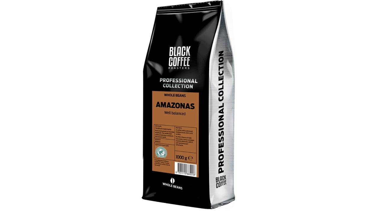 Kaffe Amazonas helbønner 1kg