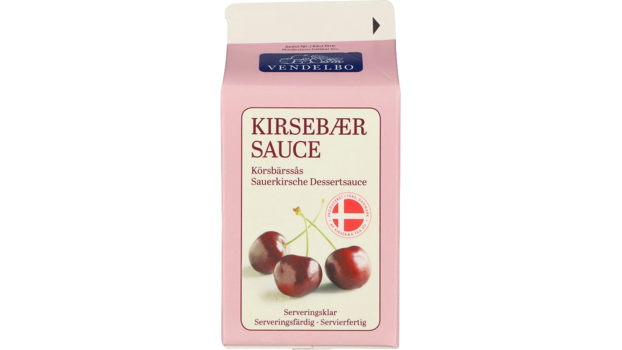 Vendelbo kirsebærsauce 500g