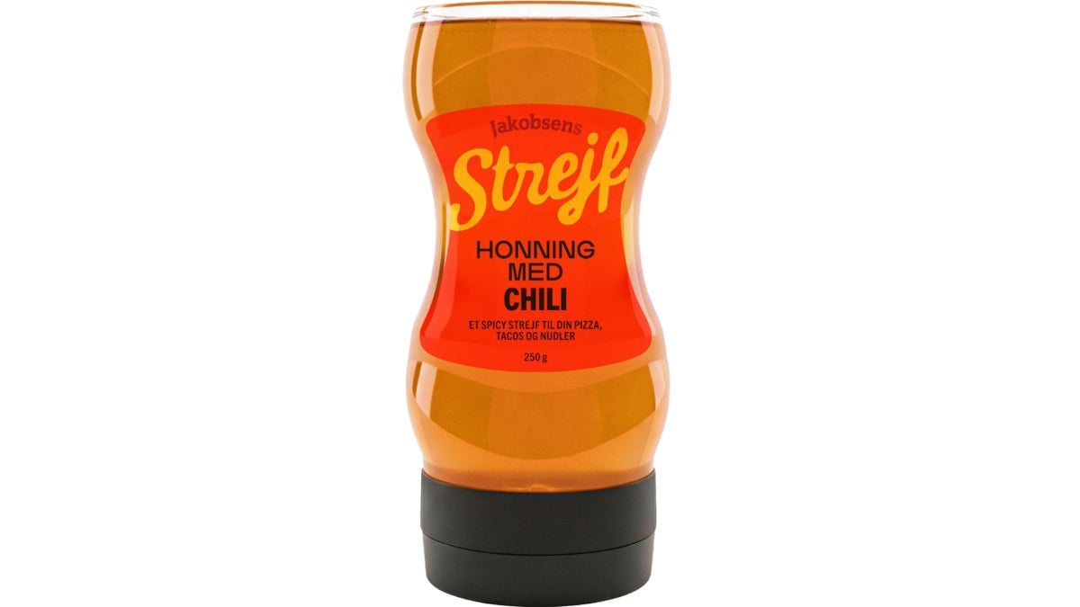 Honning m/strejf af chili 250g