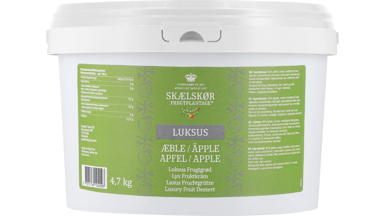 Æblegrød luksus 4,7kg