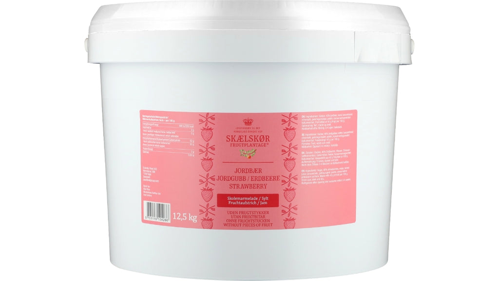 Jordbær skolemarmelade 12,5kg