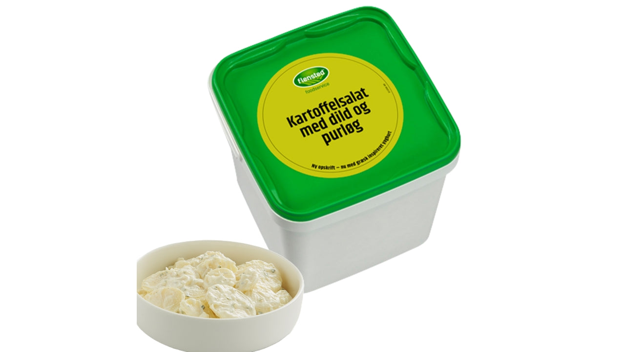 Kartoffelsalat m/dild og purløg 5kg