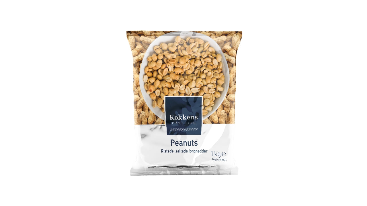 Peanuts saltede & ristede 1kg