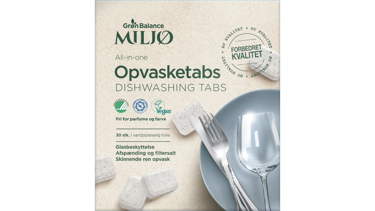 Opvasketabs all-in-one 30stk
