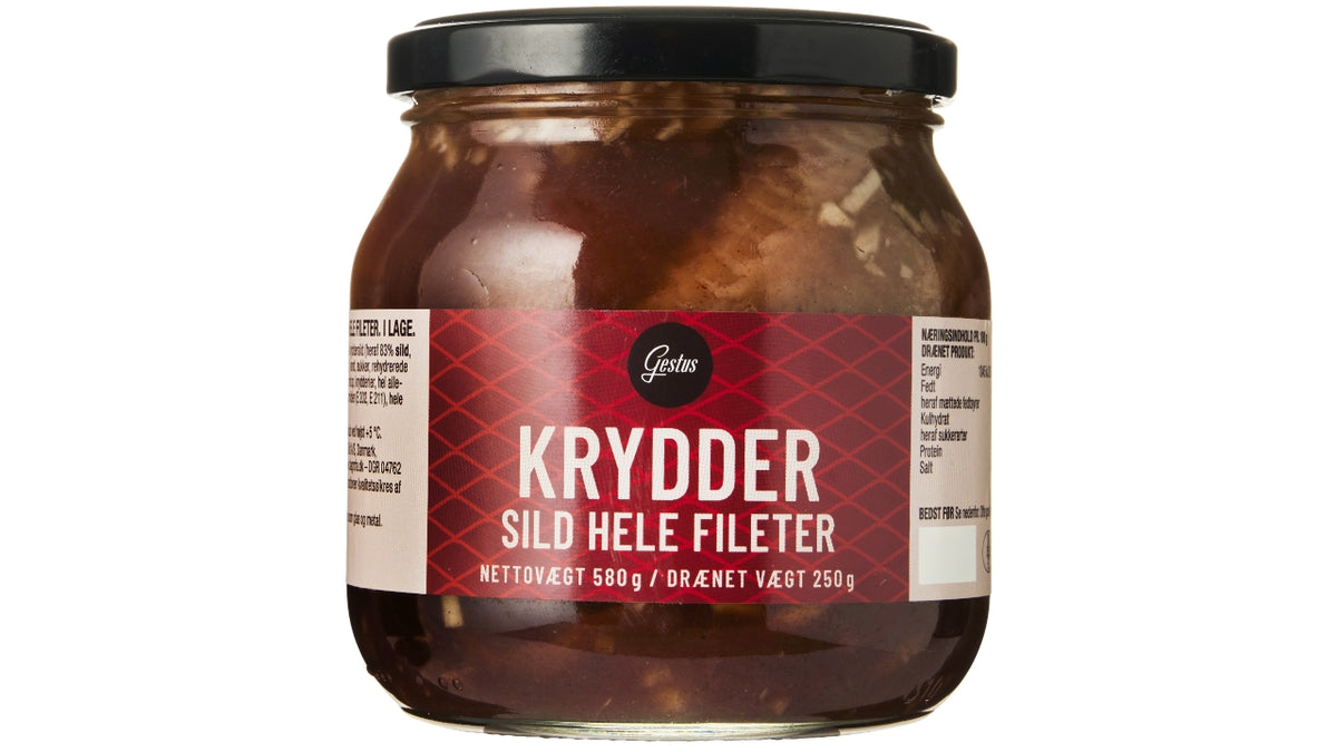 Kryddersild 580g/250g