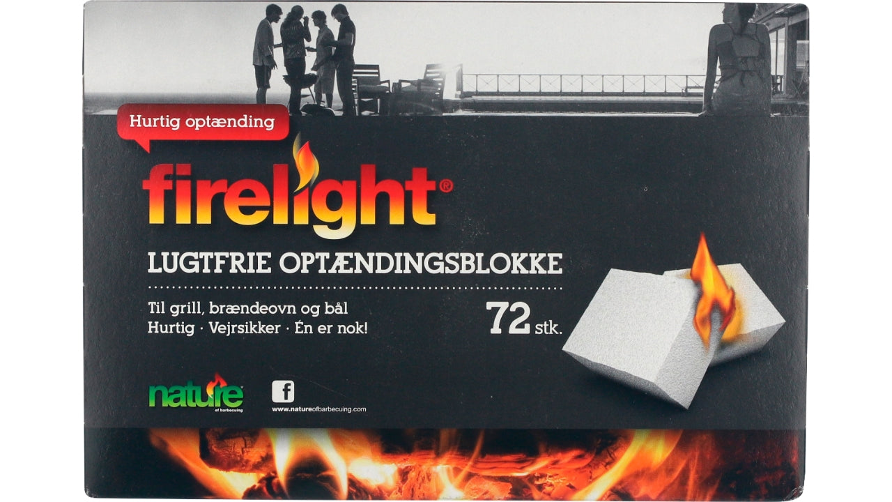 Optændingsblokke 72stk firelight