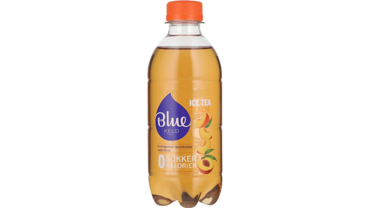 Blue Keld ice tea peach 9x33cl
