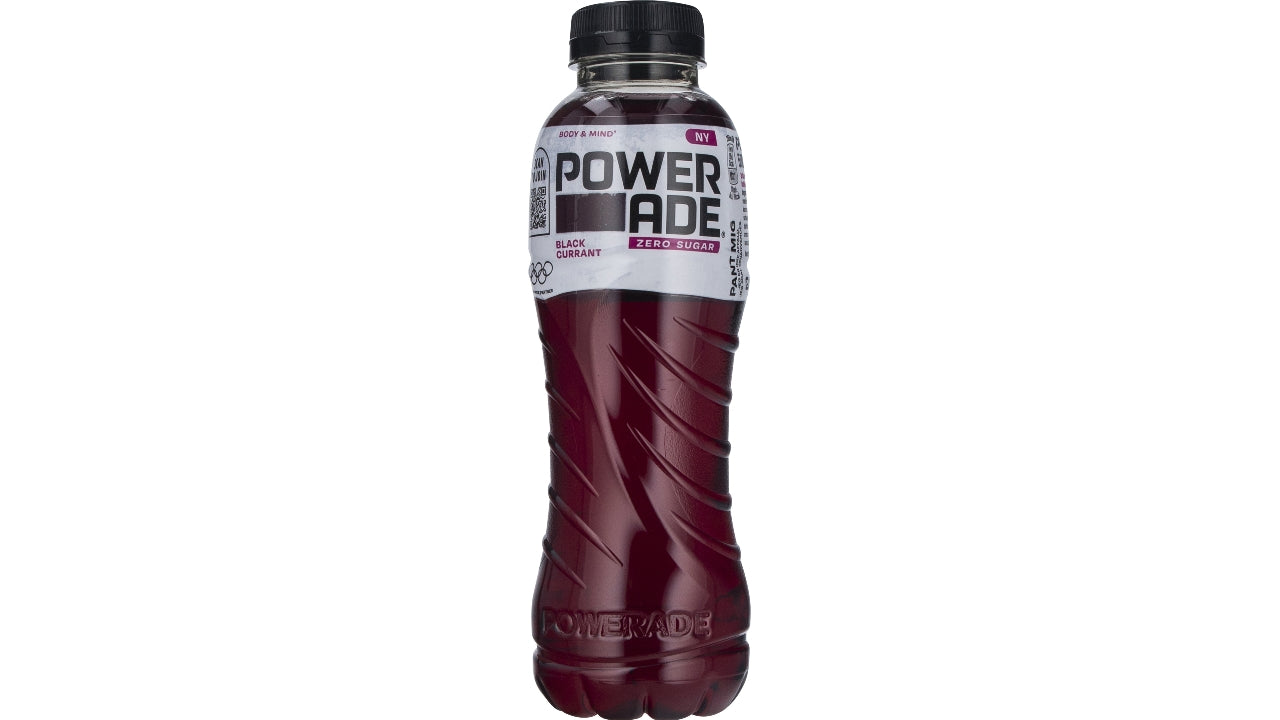Powerade Black Currant Zero 12x50cl
