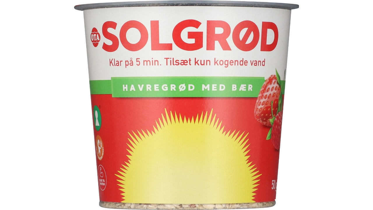 Solgrød med bær 50g