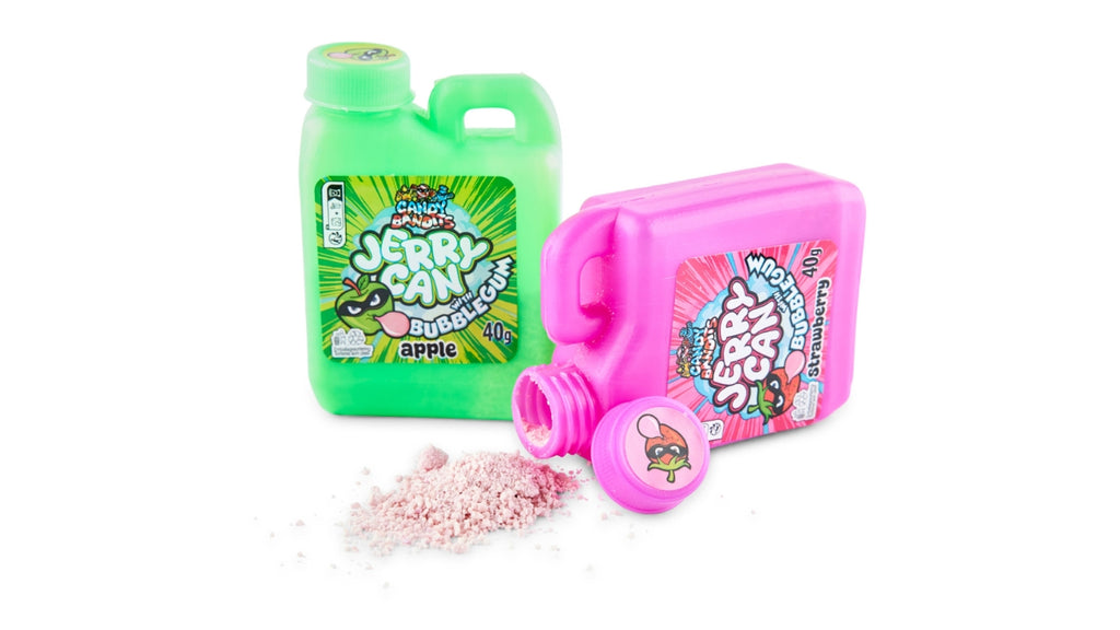 Candy bandits Jerry can with gum 12x40g