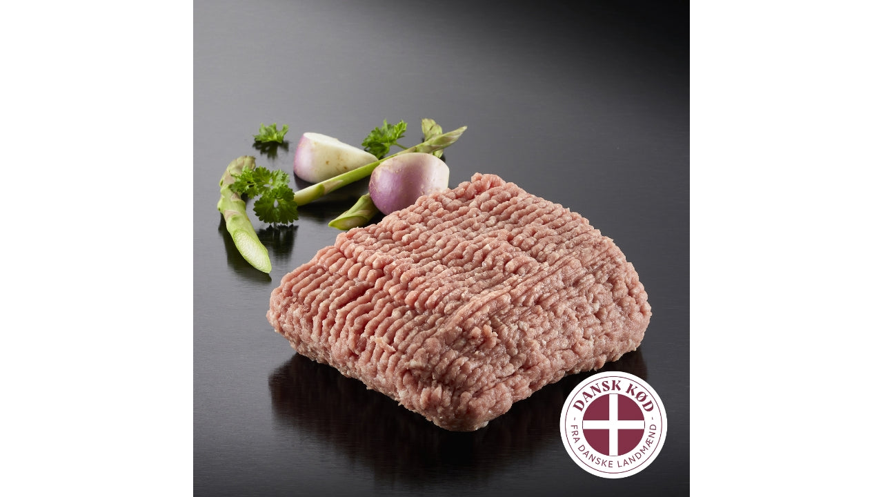 Hakket grisekød 8-12% 20x500g