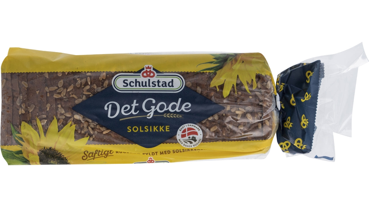 Det gode solsikkerugbrød skiver 950g