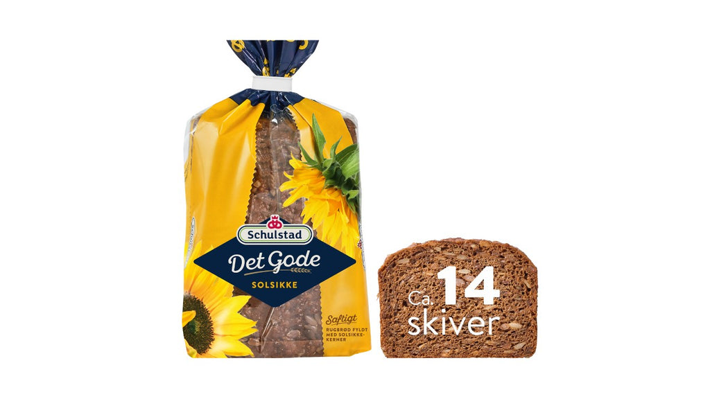 Solsikkerugbrød 14skiver 475g
