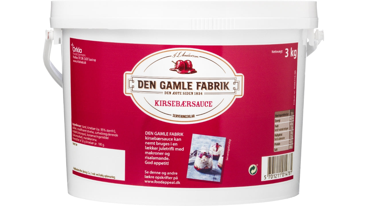 Kirsebærsauce 3kg