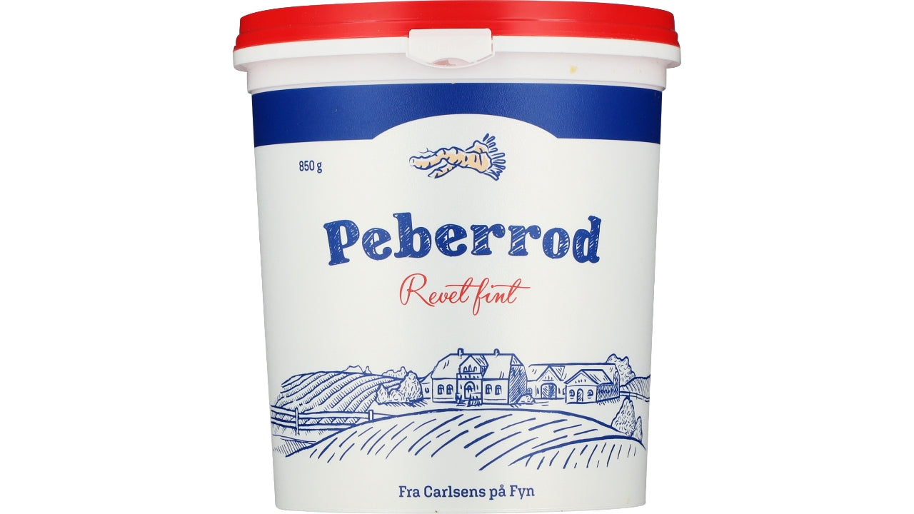 Peberrod revet rødt låg 850 g (6)