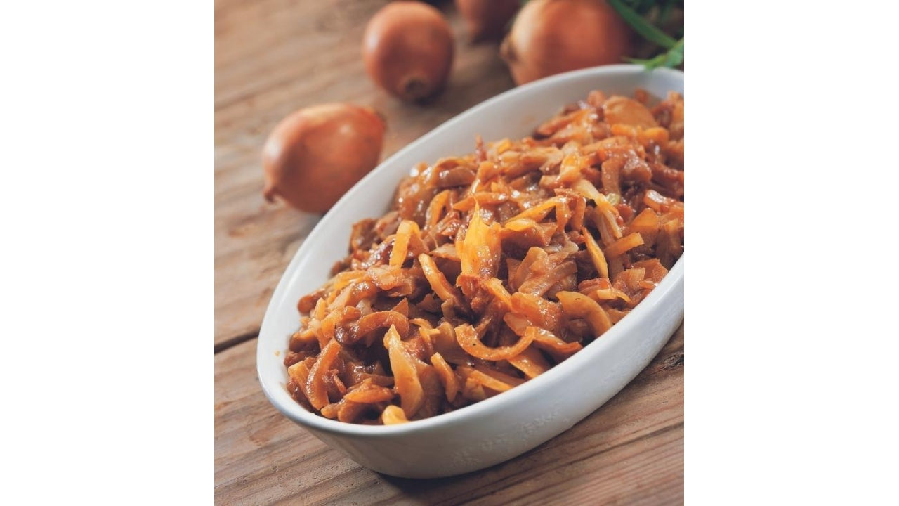 Forstegte løg i skiver 1kg