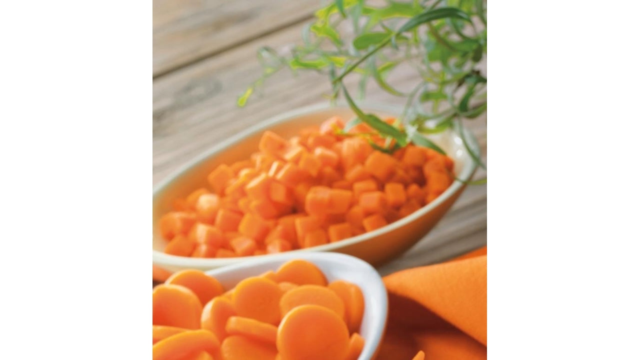 Gulerødder i tern 2,5kg