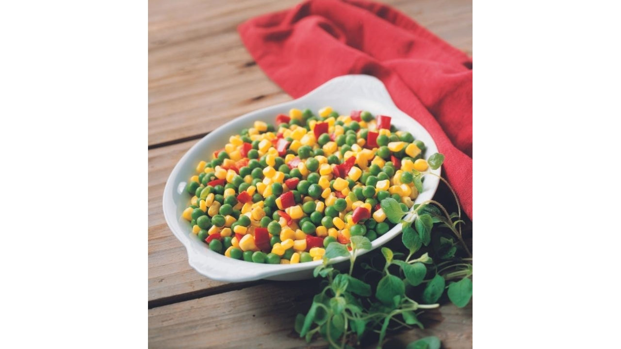 Majsblanding med ærter og peber 2,5kg