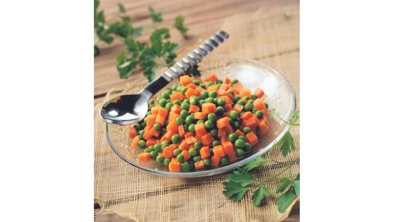 Ærter/gulerødder i tern 2,5kg