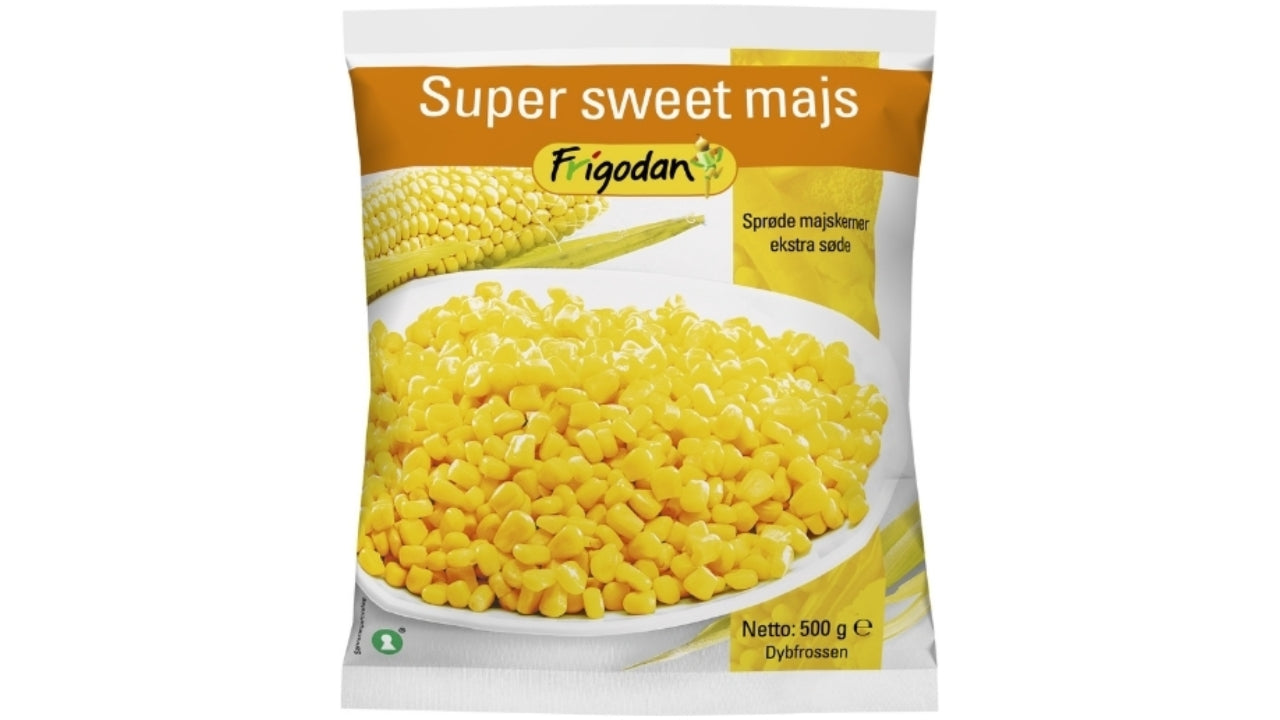 Frigodan majs super sweet 500g