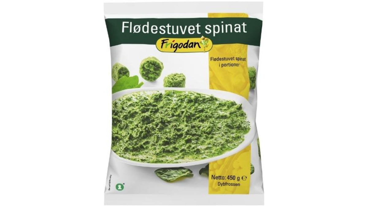 Flødestuvet spinat (i portioner) 450g