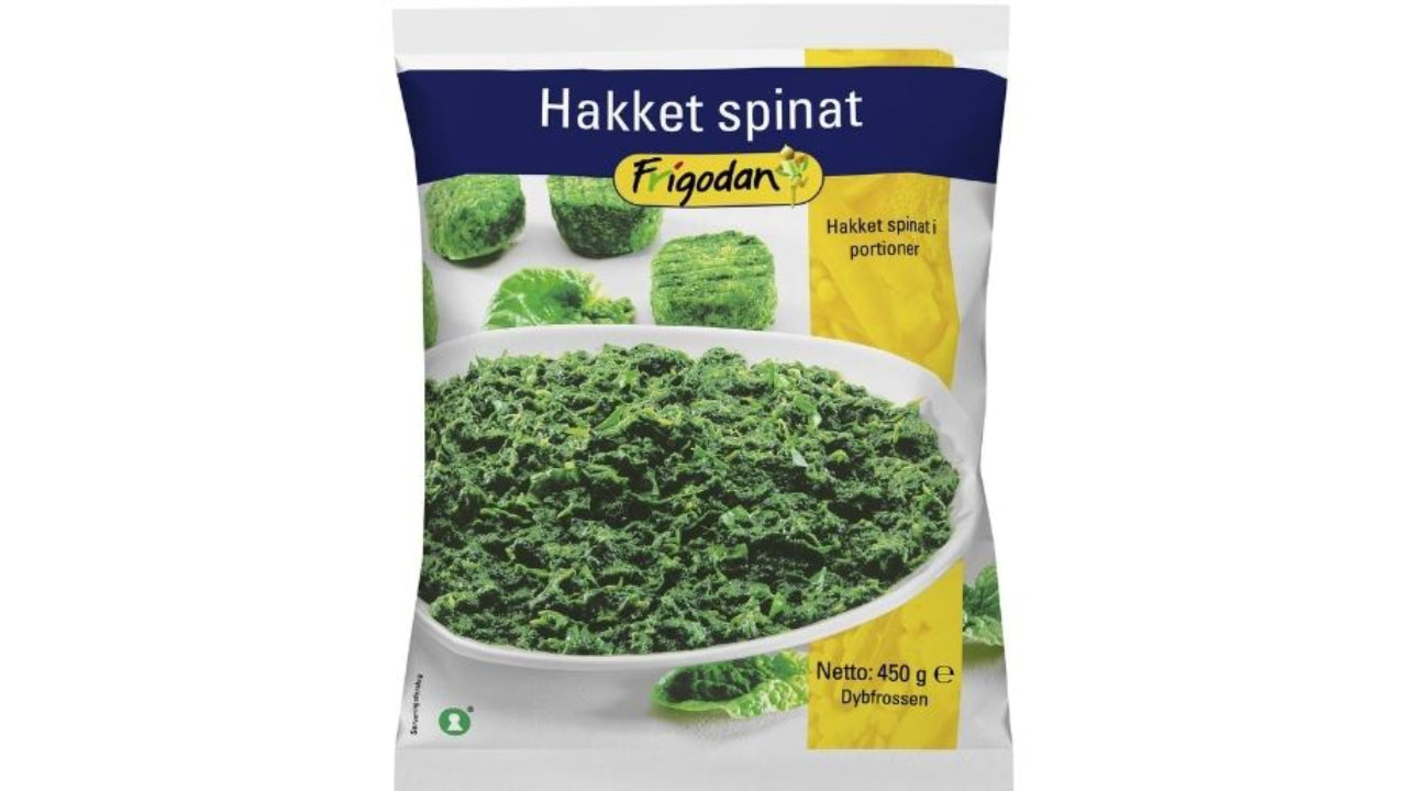 Frigodan hk spinat i kugler 450g