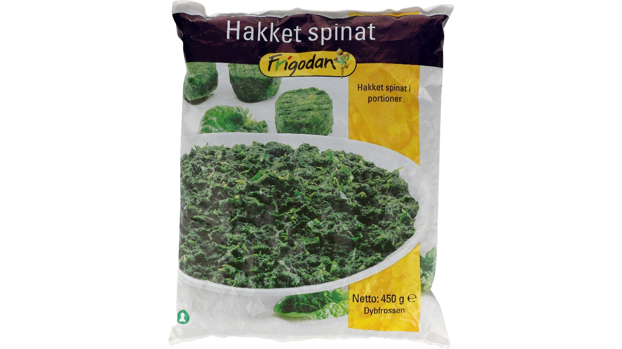 Frigodan hk spinat i kugler 450g