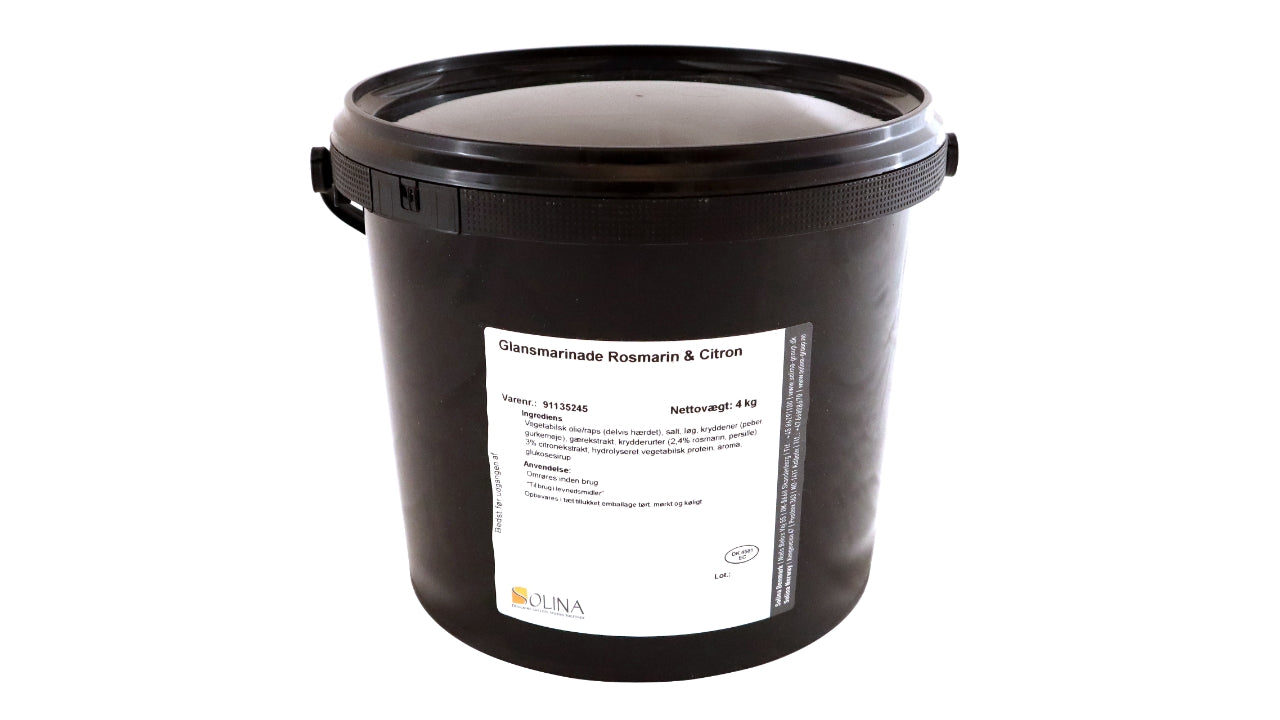 Glansmarinade rosmarin & citron 4kg