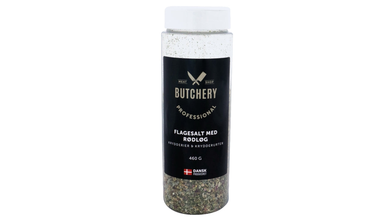 Flagesalt med rødløg 460g