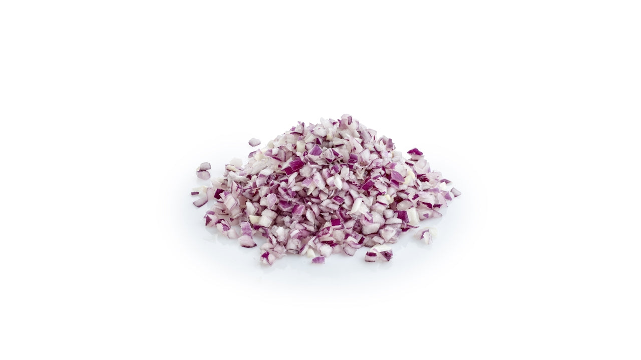 Løg Rødløg tern 5mm 1kg (6)