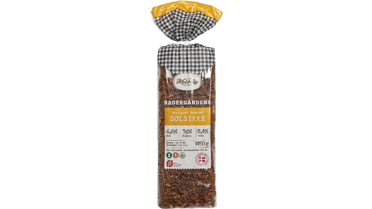 Øko solsikkerugbrød 27skiver 1450g (8)