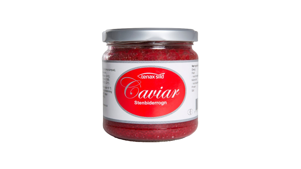 Caviar rød stenbiderrogn 350g